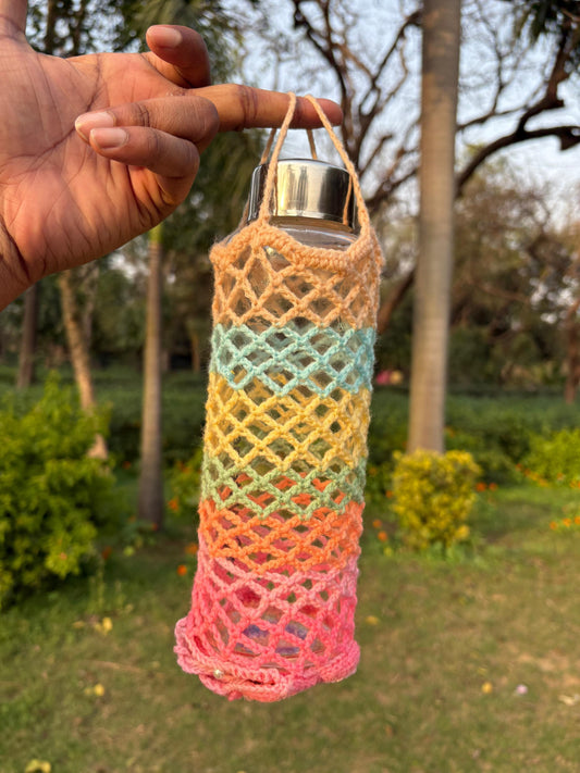 Rianbow bottle cover