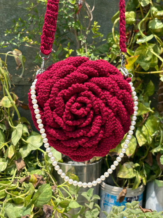 Combo - 3D rose bag