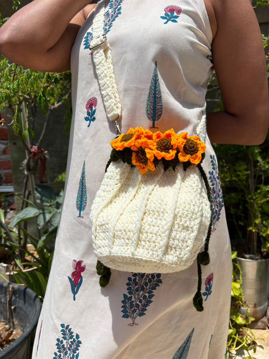 Sunflower potli