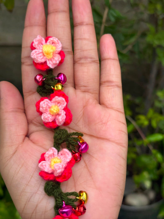 Lotus anklet - pair