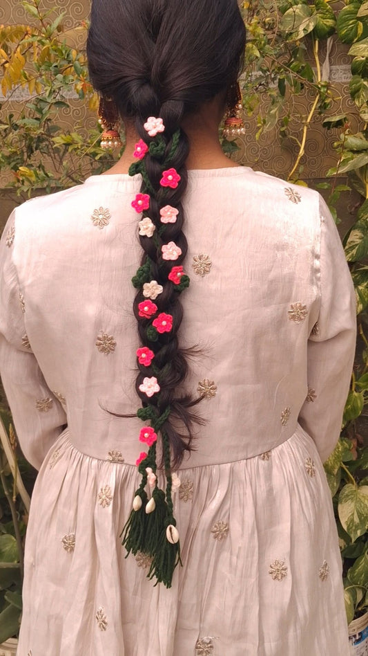 Pink shade hair parandi