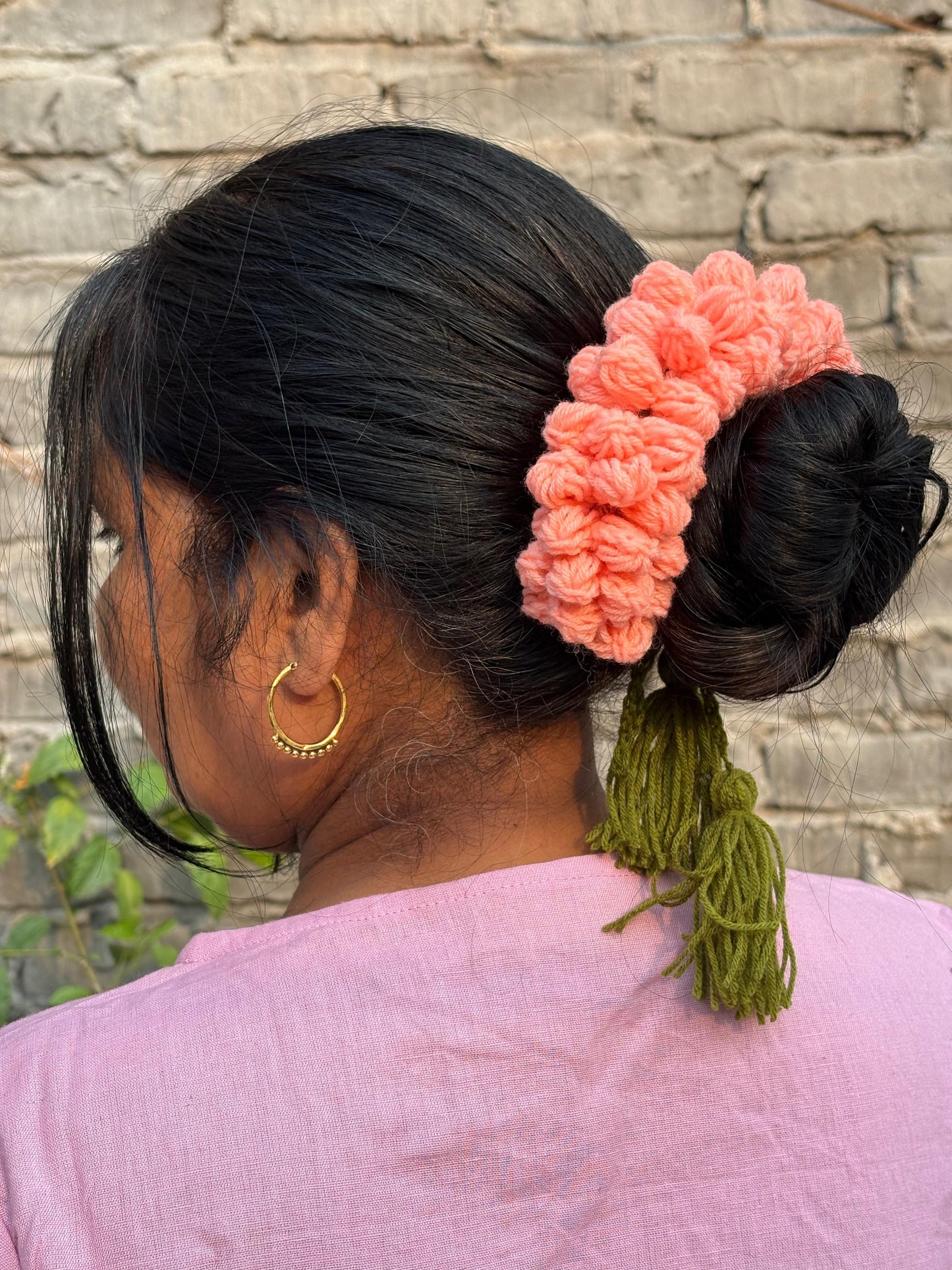 Peach Gajra