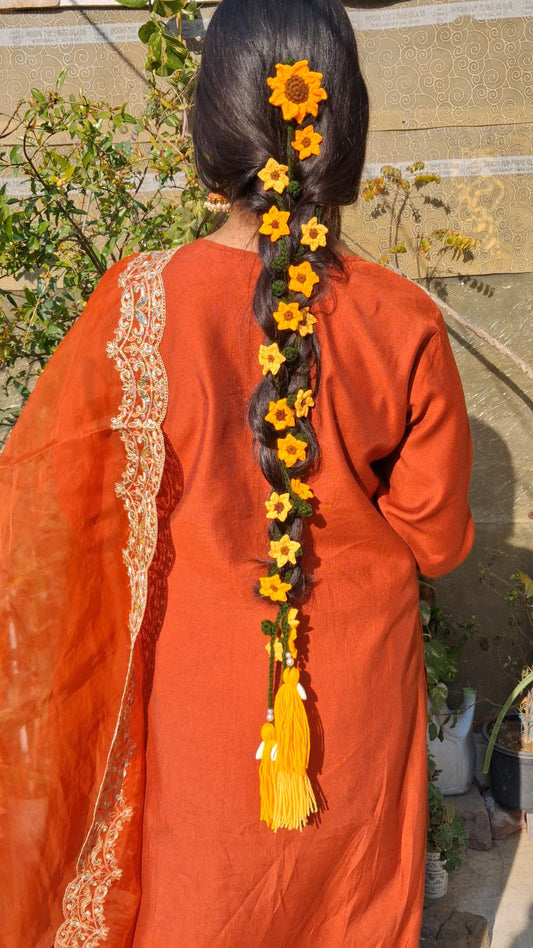 Sunflower hair parandi